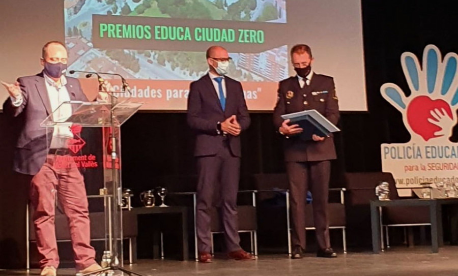 La ciudad recoge el premio de seguridad vial Educa Zero por un 2019 sin víctimas mortales