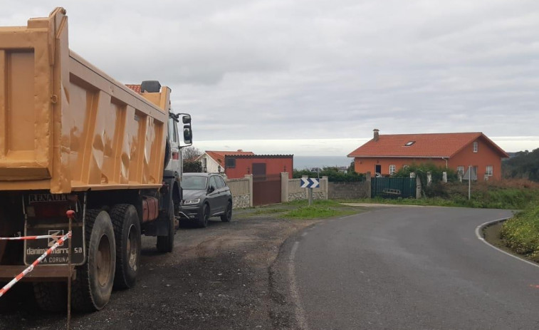 Comienzas las obras de la segunda fase de la carretera Ares-Chanteiro