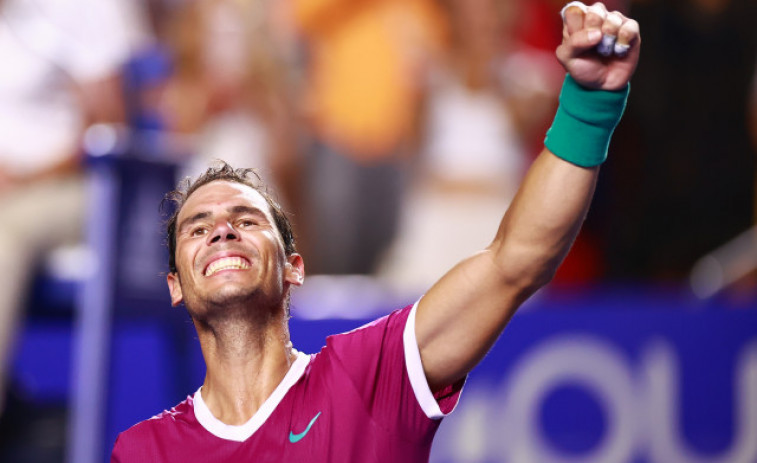 Nadal vence a Medvedev y se cita con Norrie en la final de Acapulco