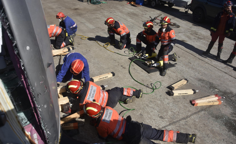 Una empresa de Río do Pozo sirve de centro de entrenamiento en rescates