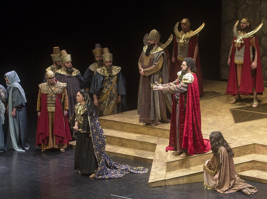 La ópera regresa a Ferrol con la representación, esta tarde, de la obra “Nabucco”, de Verdi