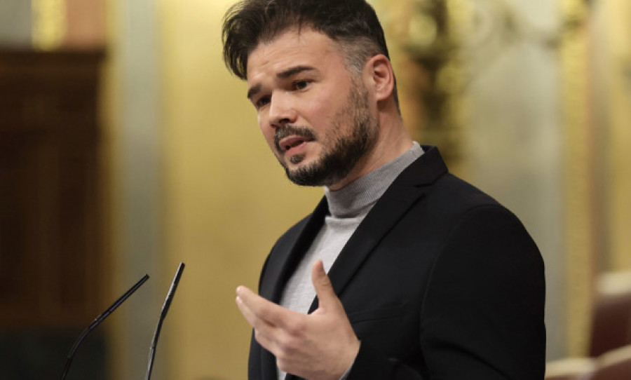 Rufián se gana  a los merengues