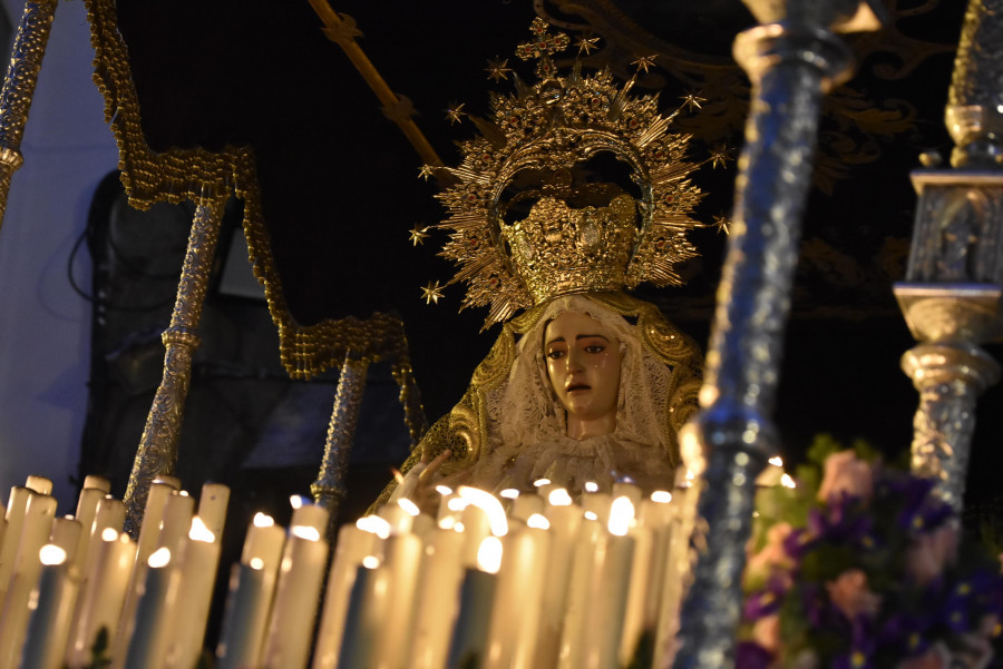 Dolores acorta el itinerario de la procesión de este Lunes Santo