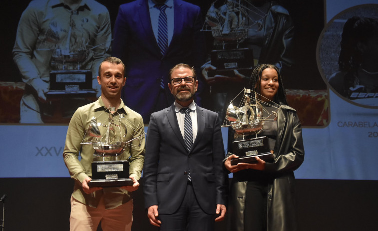 Adri y Diaou Diallo, los mejores del deporte ferrolano