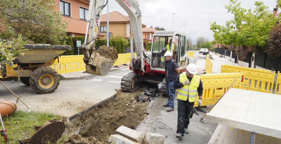 Los trabajos de Ciudad Jardín llegan a buen ritmo a su ecuador para acabar con una década de espera