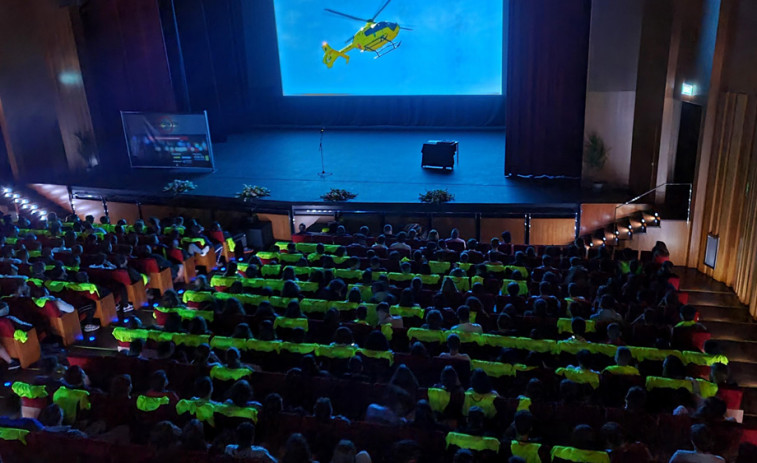 Un “Road Show” sensibilizó a medio millar de jóvenes sobre las consecuencias de los accidentes