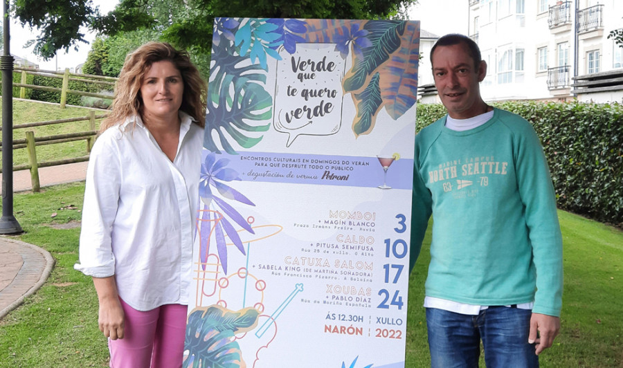 “Verde que te quiero verde” llenará de espectáculos varios espacios al aire libre en Narón