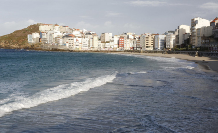 Aviso amarillo por viento en el mar en la Costa da Morte