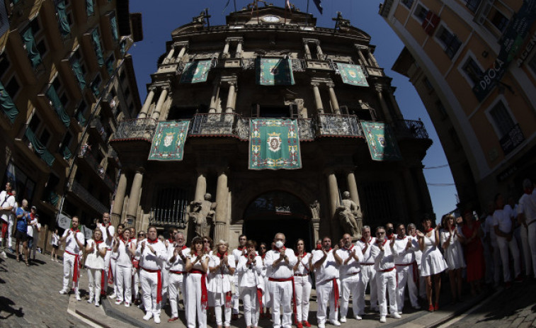 Pamplona recuerda a Miguel Ángel Blanco en el 25º aniversario de su secuestro y asesinato a manos de ETA