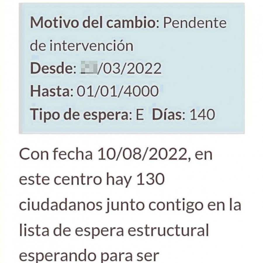 Fecha máxima de la operación, año 4000