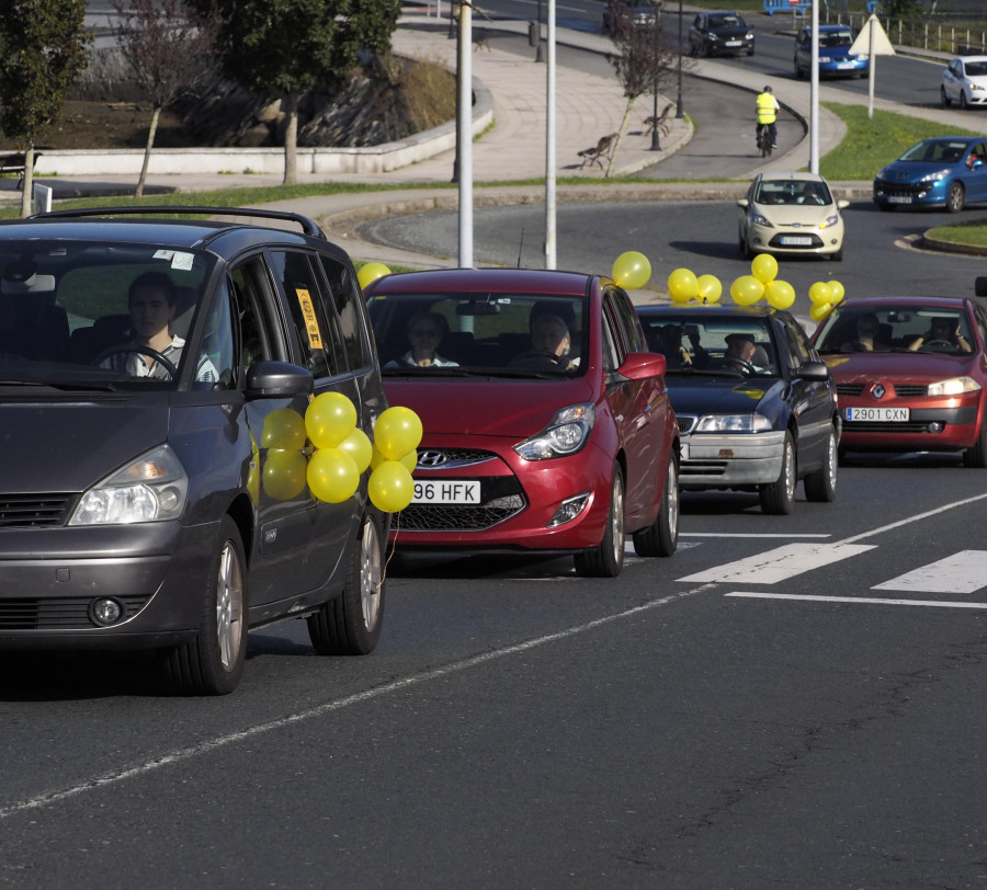 Ruta reivindicativa por la comarca en demanda de un transporte público digno