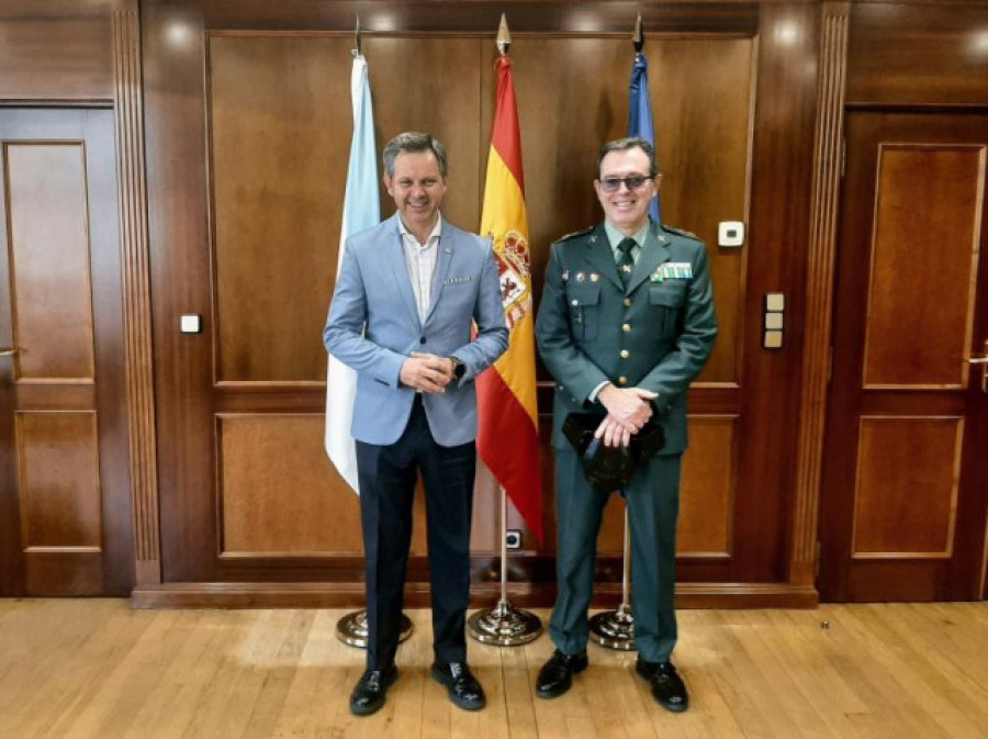 Miguel Ángel González, nuevo general jefe de la Guardia Civil en Galicia