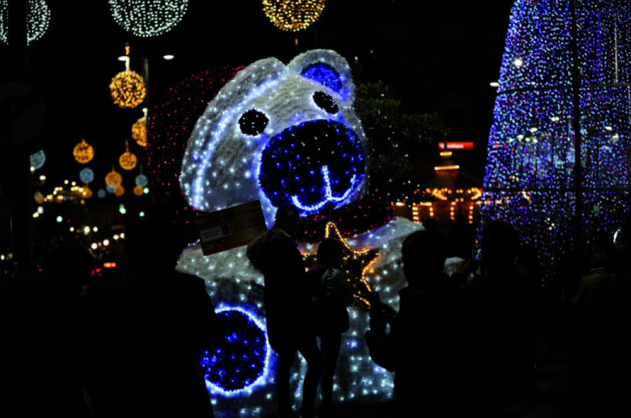 Vigo encenderá este sábado su Navidad con un acto en Porta do Sol que podrá seguirse en pantallas por toda la ciudad