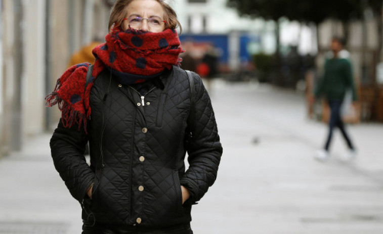 Una masa de aire frío llegará a Galicia el viernes