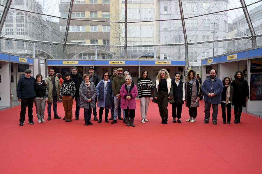 Regalarte cierra el telón tras una exitosa segunda edición como punto de encuentro del arte ferrolano