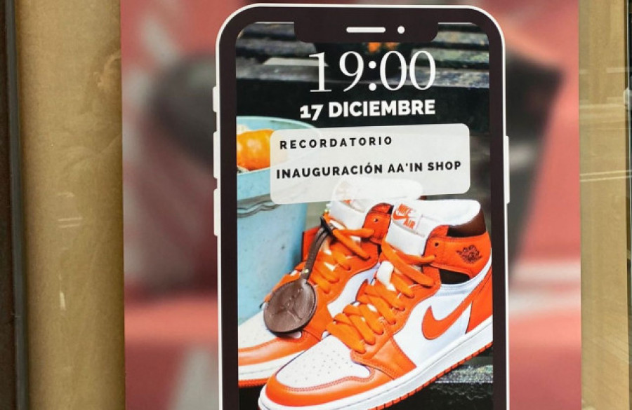 Una nueva tienda de zapatillas llega a A Coruña: AA'IN Sneakers Shop