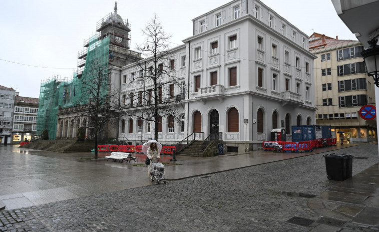 Tercera prórroga para las obras de rehabilitación del Palacio Municipal ferrolano