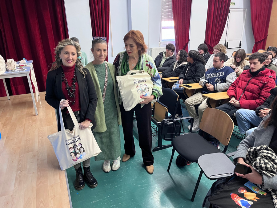 A “saqueta emocional” deseñada en Ferrol chega a outras catro aulas hospitalarias