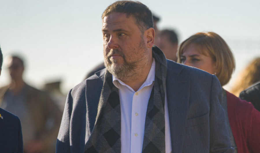 La Abogacía del Estado pide que se  rebaje de trece a siete años la inhabilitación  de Oriol Junqueras