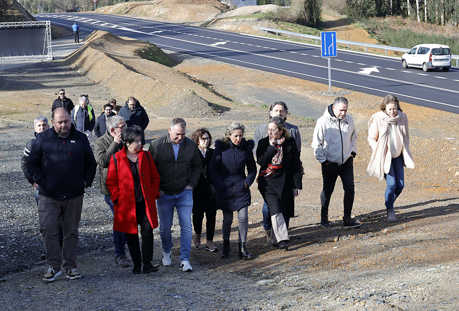 La Xunta finaliza la primera fase de las obras de mejora en la AC-862