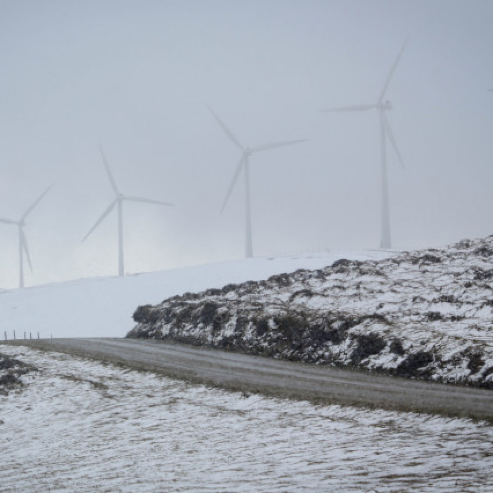 Chubascos ocasionales y aislados y cuota de nieve a 700 metros este domingo en Galicia