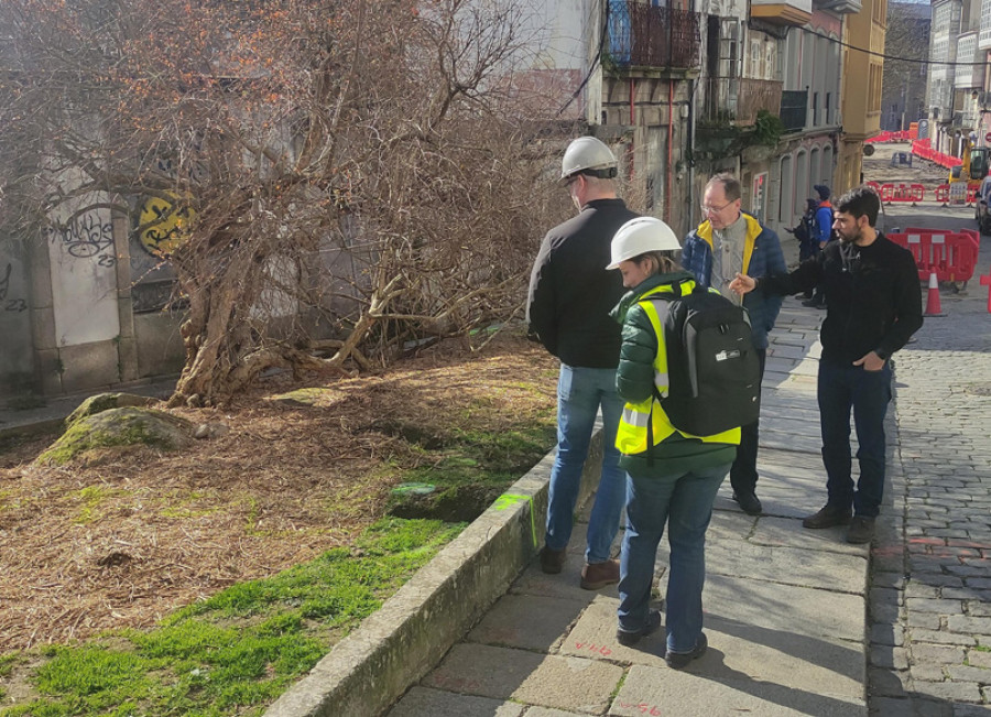 El Concello habilitará zonas de carga y descarga durante las obras de San Francisco