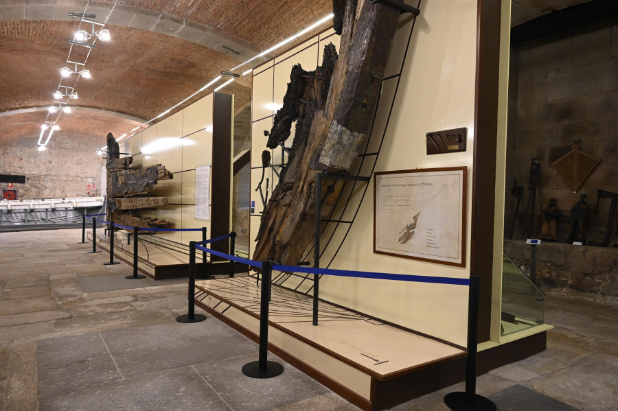 Exposición en el Museo de la Construcción Naval de Ferrol