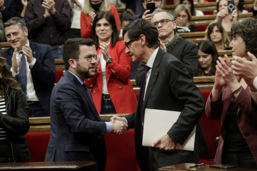 La aprobación de los presupuestos catalanes hace visible la ruptura del frente independentista