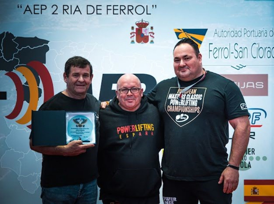 El powerlifting regresó a Ferrol en Batallones