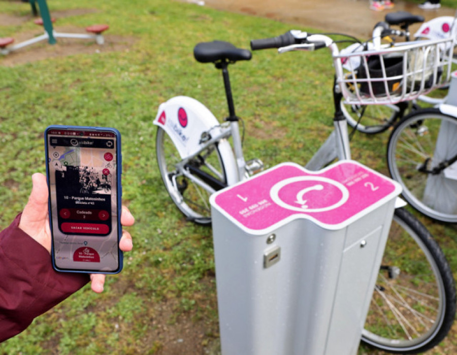 Las bicicletas públicas regresan  a Vilagarcía