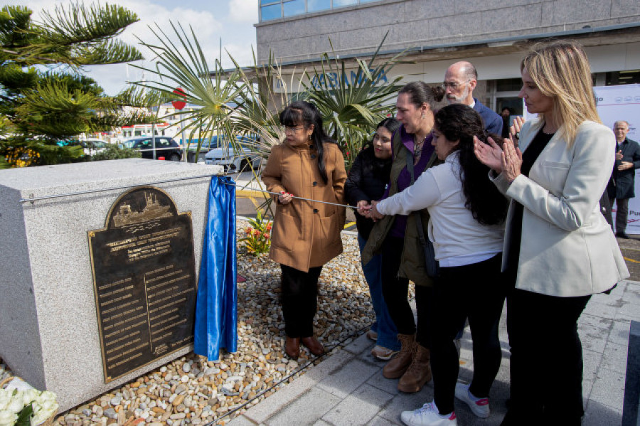 El Puerto de Vigo inaugura un lugar para recordar a víctimas de naufragios