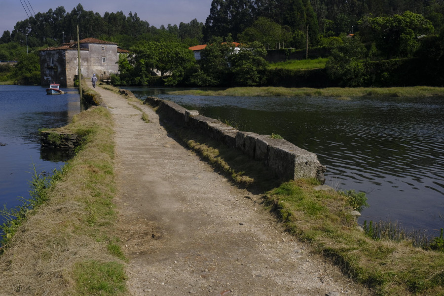 Narón licita en 345.000 euros a restauración da presa e da contorna do muíño das Aceas