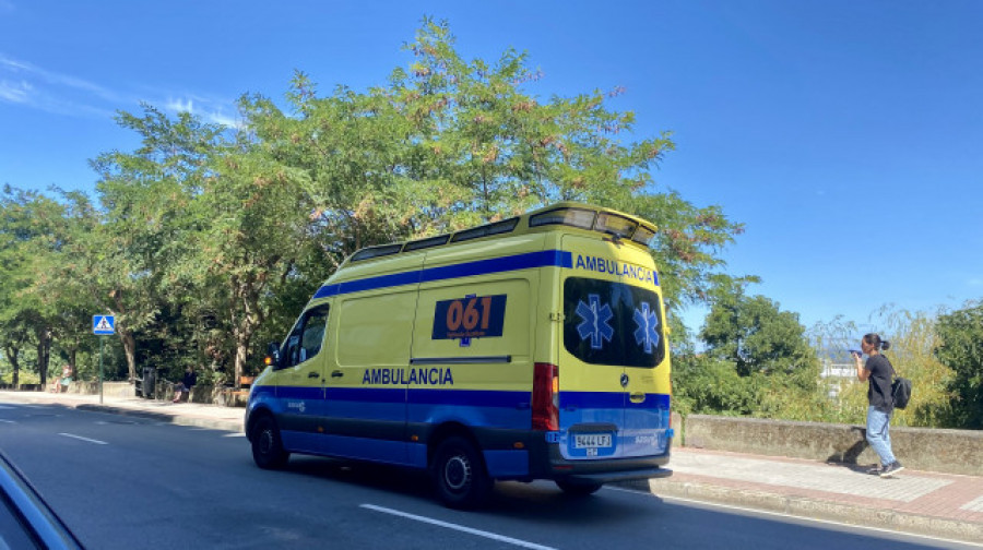 Fallece un operario en Lalín tras caer desde una grúa