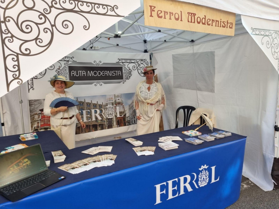 La huella de Ucha en Ferrol volverá a estar presente este año en la Feria Modernista de Barcelona a partir del día 19