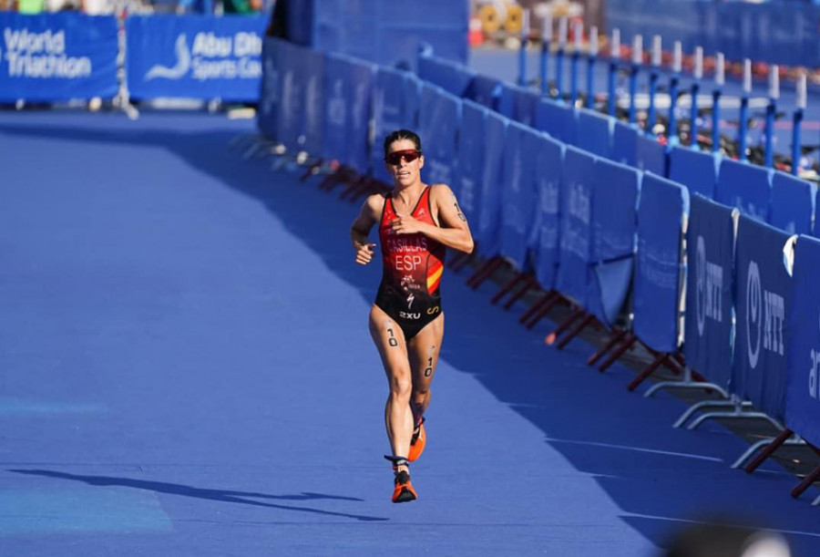 Miriam Casillas, en la segunda cita de las Series Mundiales de triatlón