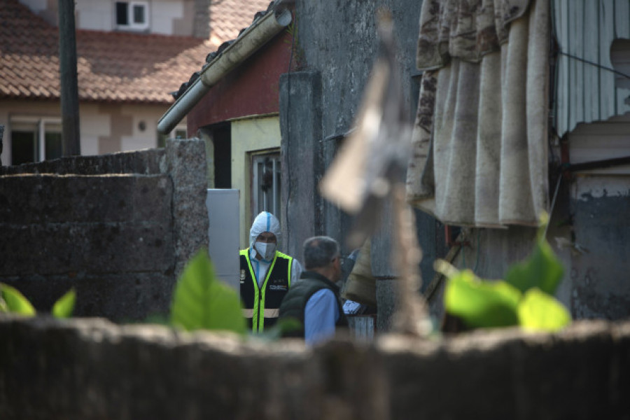 La mujer de 33 años asesinada en Pontevedra fue apuñalada y presentaba numerosos golpes en la cabeza