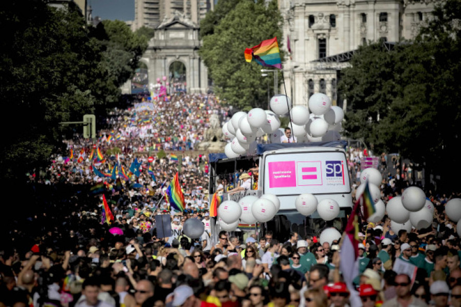 España es segundo país del mundo, por detrás de Brasil, con mayor población Lgtbi+