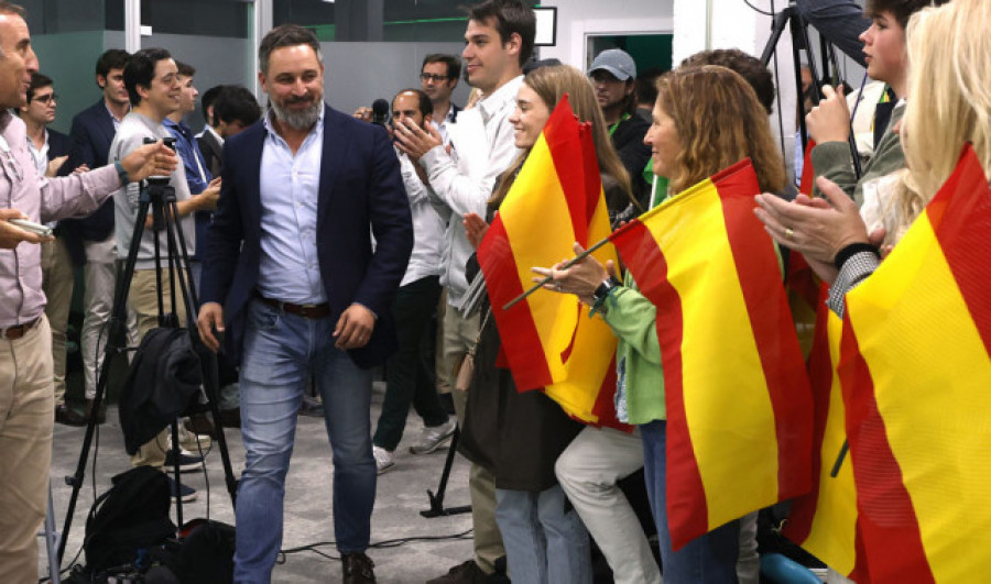 Abascal exige "mano firme" en las negociaciones con el PP sobre los pactos tras el 28M