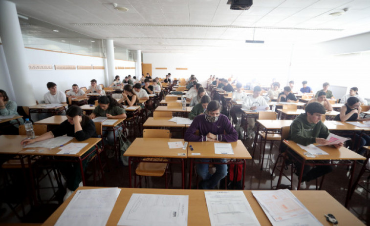 Casi 12.800 estudiantes gallegos se enfrentan desde este martes a la ABAU