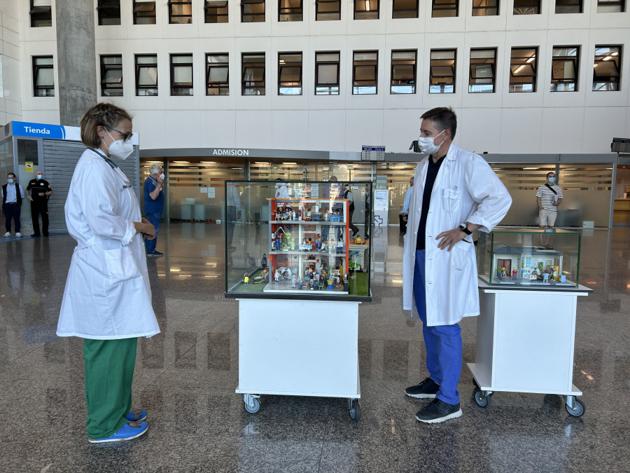 Un hospital en miniatura habitado por “clicks” para el área de Pediatría