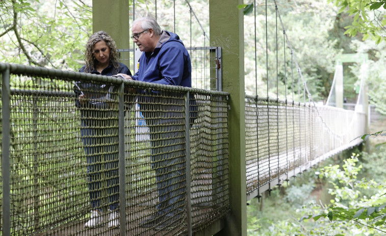 La Xunta renovará el puente colgante Cal Grande de las Fragas do Eume