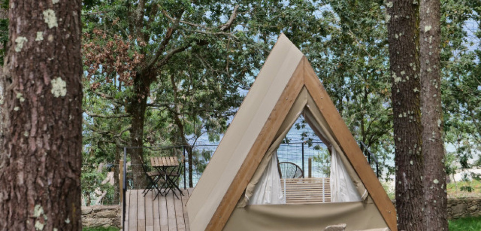 Amaraxe, el nuevo concepto ‘ecoglamping’ en Porto do Son