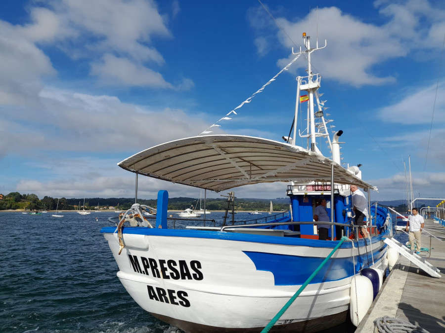 La posibilidad de conocer la ría de Ares en barco, al alcance desde la jornada de hoy