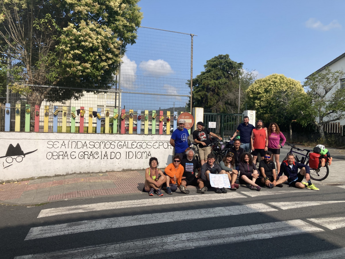 Ciclistas San Sadurniño