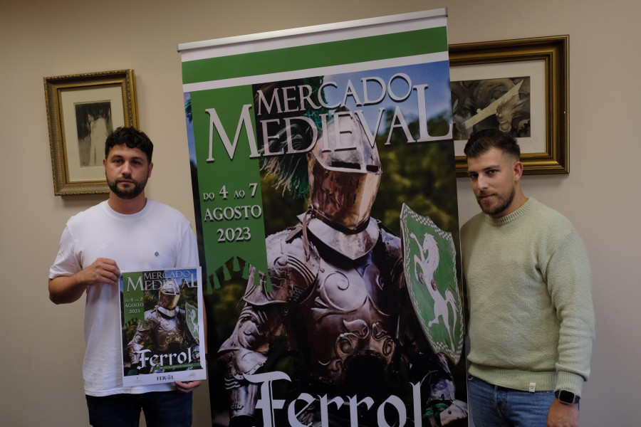 La Feria Medieval se traslada este fin de semana a la dársena de Curuxeiras