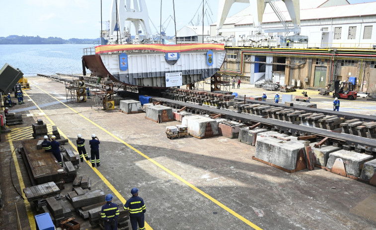 Navantia adelanta a finales de año el inicio de la construcción de la F-112