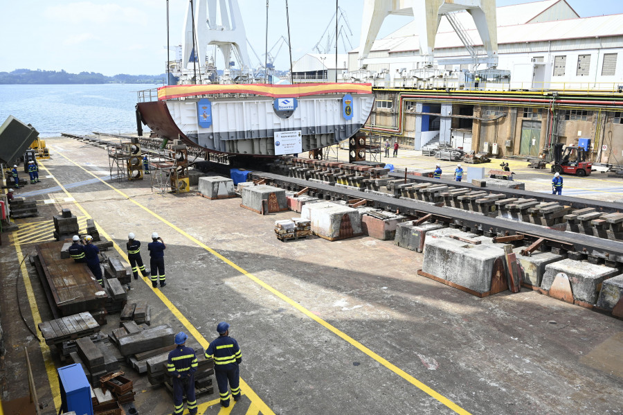 Navantia adelanta a finales de año el inicio de la construcción de la F-112