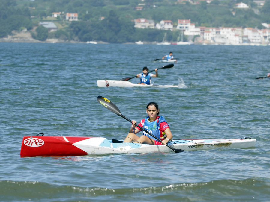 Iago Cabalo, bronce en el Gallego infantil de Cabanas