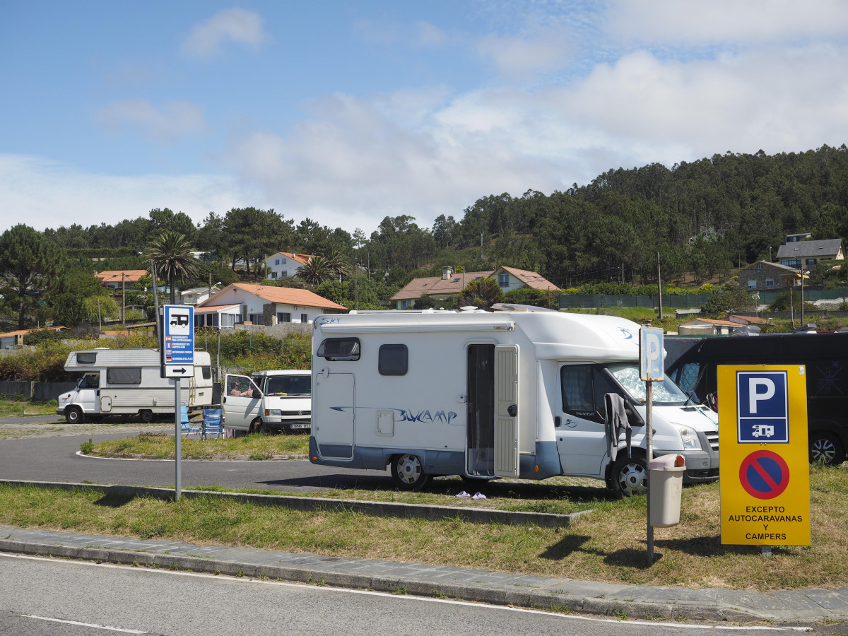 Aparcamiento limitado a caravanas