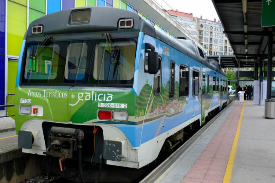 Los trenes turísticos de Galicia alcanzan el 80% de ocupación